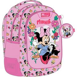 ΤΣΑΝΤΑ ΠΛΑΤΗΣ 32Χ18Χ43ΕΚ 3ΘΗΚΕΣ MINNIE FLOWERS