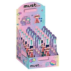 BALL PEN 6COLOURS MUST 2DEISGNS GIRL