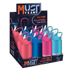 Water Canteen Aluminium Must Team 500ml in 4 Colors