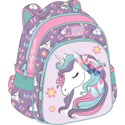 BACKPACK MUST TEAM 27Χ10Χ31 2CASES LOVELY UNICORN