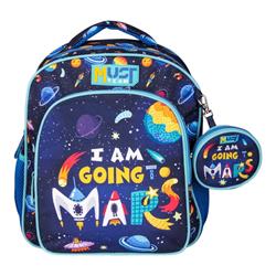 School Backpack Kindergarten Must Team Planet Mars 2 Compartments