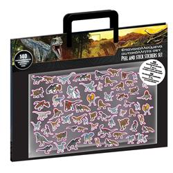 STICKERS REATTACHED SET 24X25CM JURASSIC