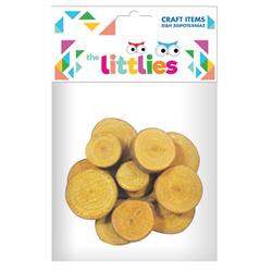 DRYED WOOD SLICE YELLOW 40gr THE LITTLIES