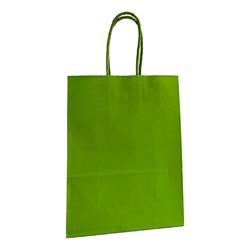 KRAFT PAPER BAG 16*22*8cm LIGHT GREEN #23 25PCS