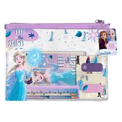 STATIONERY SET IN PVC BAG FROZEN