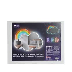 MIRROR NEON LIGHT RAINBOW CLOUD 43X33.5 MOOD