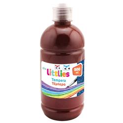 TEMPERA 500ml BROWN THE LITTLIES
