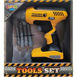 Drill Set 5Pcs with light Luna Toys 17,5x6x21,5cm.