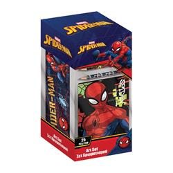 ΣΕΤ ΧΡΩΜΑΤΙΣΜΟΥ ΜΕ ΚΑΣΕΤΙΝΑ 25ΤΕΜ ΣΕ PP ΚΟΥΤΙ SPIDERMAN