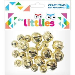 CRAFT BELLS 9x18mm / 9x12mm 18PCS THE LITTLIES