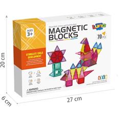 MAGNETIC BRICKS 70PCS 27X6X20CM LUNA