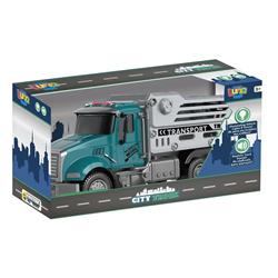 TRUCK FRICTION WITH 6 ANIMALS 1:16 WITH SOUND AND SOUND LUNA