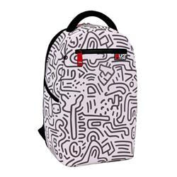 BACKPACK MUST TEAM 29,70X17,50X46 GRAY DOODLE