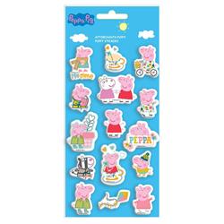 STICKERS PUFFY 10X22CM  PEPPA PIG