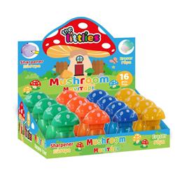 ERASER SHARPENER 4COLORS 44x45x60 THE LITTLIES