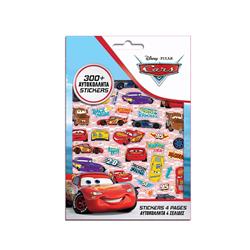 STICKERS 300PCS BLOCK 14,5X21,5CM CARS