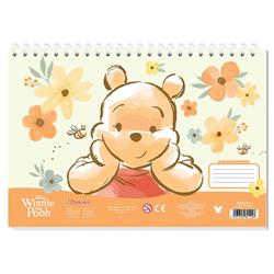 PAINTING BLOCK A4  30SH 2DES WINNIE THE POOH