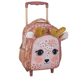 School Trolley Backpack Kindergarten Must Team Cute Deer 2 Cases