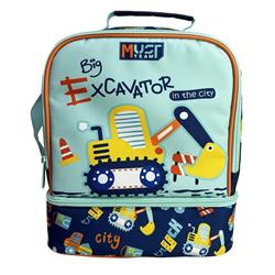 Lunch Bag Isothermal Must Team Yummy Excavator  2 Cases