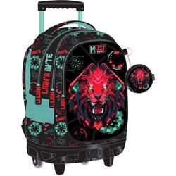 TROLLEY BAG MUST TEAM 34Χ20Χ44 3CASES LION BYTE