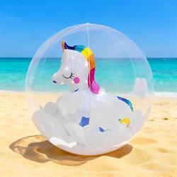 BEACH BALL UNICORN LUNA