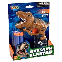 Soft Bullet Gun Dinosaur Luna Toys 17.5x13.5x5cm.