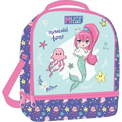 LUNCH BAG MUST TEAM 22Χ16Χ28 ISOTHERMAL MERMAID TIME