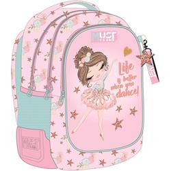 BACKPACK MUST TEAM 32X18X43CM 3CASES SHINY BALLERINA