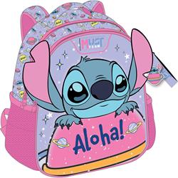 BACKPACK 27X10X31CM 2CASES STITCH ALOHA