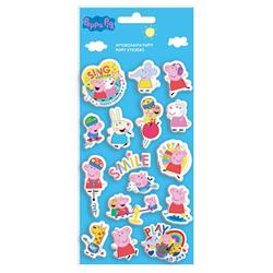 STICKERS PUFFY 10X22CM  PEPPA PIG
