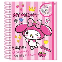 STATIONERY SET SPIRAL 45PCS MY MELODY
