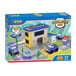 Police Station Set Luna Toys 50x7,5x35cm.