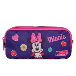Σχολική Κασετίνα Βαρελάκι Disney Minnie Mouse Cutie Must Team 2 Θήκες