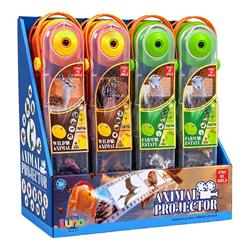 PROJECTOR MINI ANIMALS 4,5X7,5X28CM 2DES LUNA