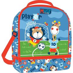 Lunch Bag Isothermal Must Team Yummy Soccer Player Animals  2 Cases