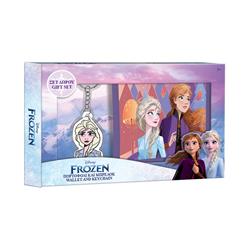 WALLET WITH KEYCHAIN GIFT SET 20Χ12CM FROZEN 2