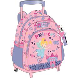 ΤΣΑΝΤΑ ΤΡΟΛΛΕΥ MUST TEAM ΝΗΠΙΟΥ 27Χ10Χ31ΕΚ 2ΘΗΚΕΣ ΠΡΙΓΚΙΠΙΣΣΑ