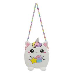 ΛΟΥΤΡΙΝH ΤΣΑΝΤΑ ΩΜΟΥ 20ΕΚ ΓΑΤΟΥΛΑ SQUISHCUTIES LUNA