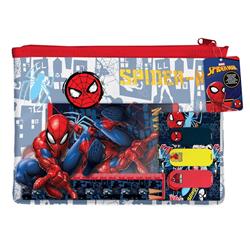 STATIONERY SET IN PVC BAG SPIDERMAN