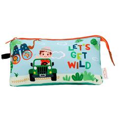 School Pencil Case Must Safari 3 Cases