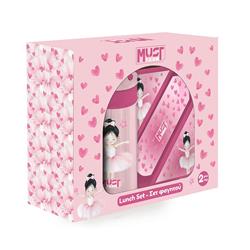 ΦΑΓΗΤΟΔΟΧΕΙΟ PP 850ML & ΠΑΓΟΥΡΙ PP 400ML ΜΕ ΚΟΥΤΑΛΙ & ΠΙΡΟΥΝΙ ΣΕΤ MUST TEAM ΜΠΑΛΑΡΙΝΑ