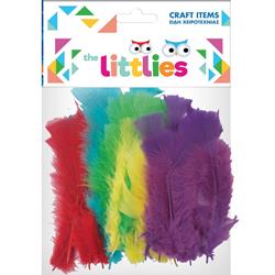 CRAFT FEATHERS 30PCS THE LITTLIES