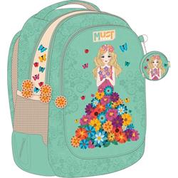 BACKPACK MUST TEAM 32Χ18Χ43 3CASES FLOWER DRESS