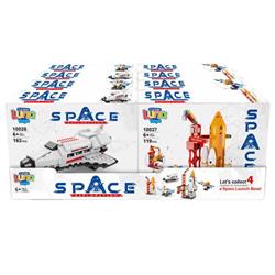 BRICKS SPACE SHIPS TRANSFORM 3IN1 LUNA