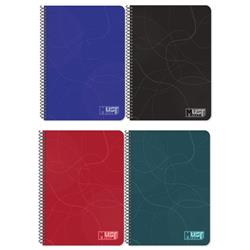 SPIRAL NOTEBOOK A4 3Θ 90SH PP  MUST TEAM