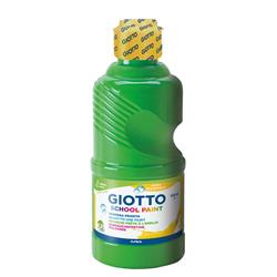 GIOTTO SCHOOL PAINT BOTTLE 250ML GREEN