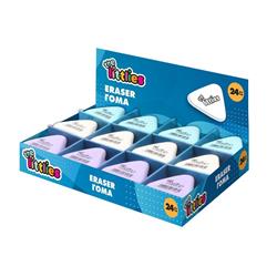 TRIANGLE ERASER 37x37x8mm  THE LITTLIES