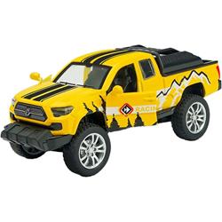 VEHICLE LUNA TOYS WITH TRAIL 1:32 METALLIC LULL BACK 3COL