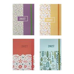 AGENDA DAILY 12X17CM 4DESIGNS VERSUS MUST TEAM BLOSSOM