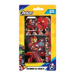 STATIONERY SET 5PCS IRON MAN